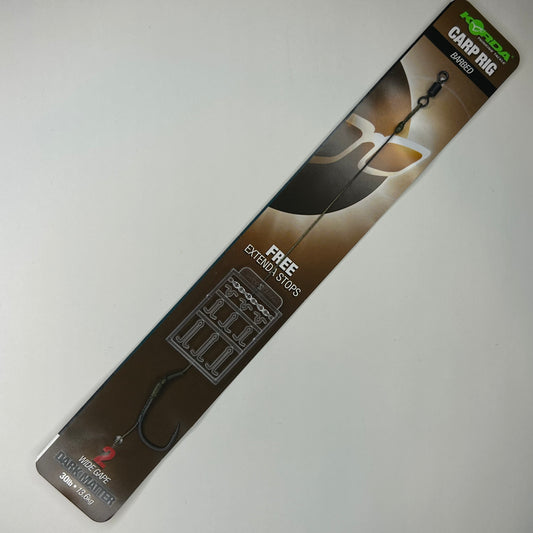Korda Carp Rig Barbed Vorfach Haken