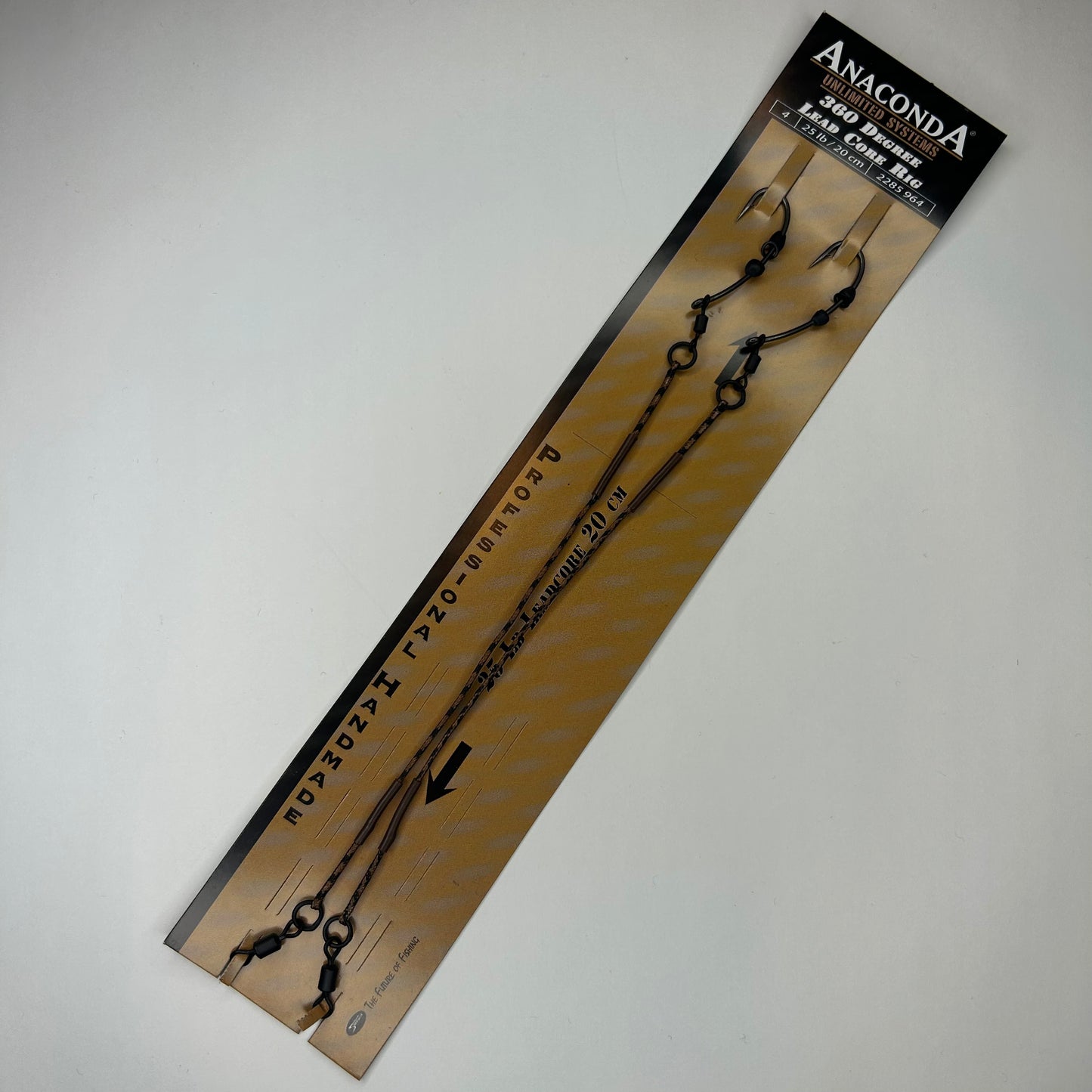 Sänger Anaconda 360 Grad Lead Core Rig Vorfach Haken 2 Stk.