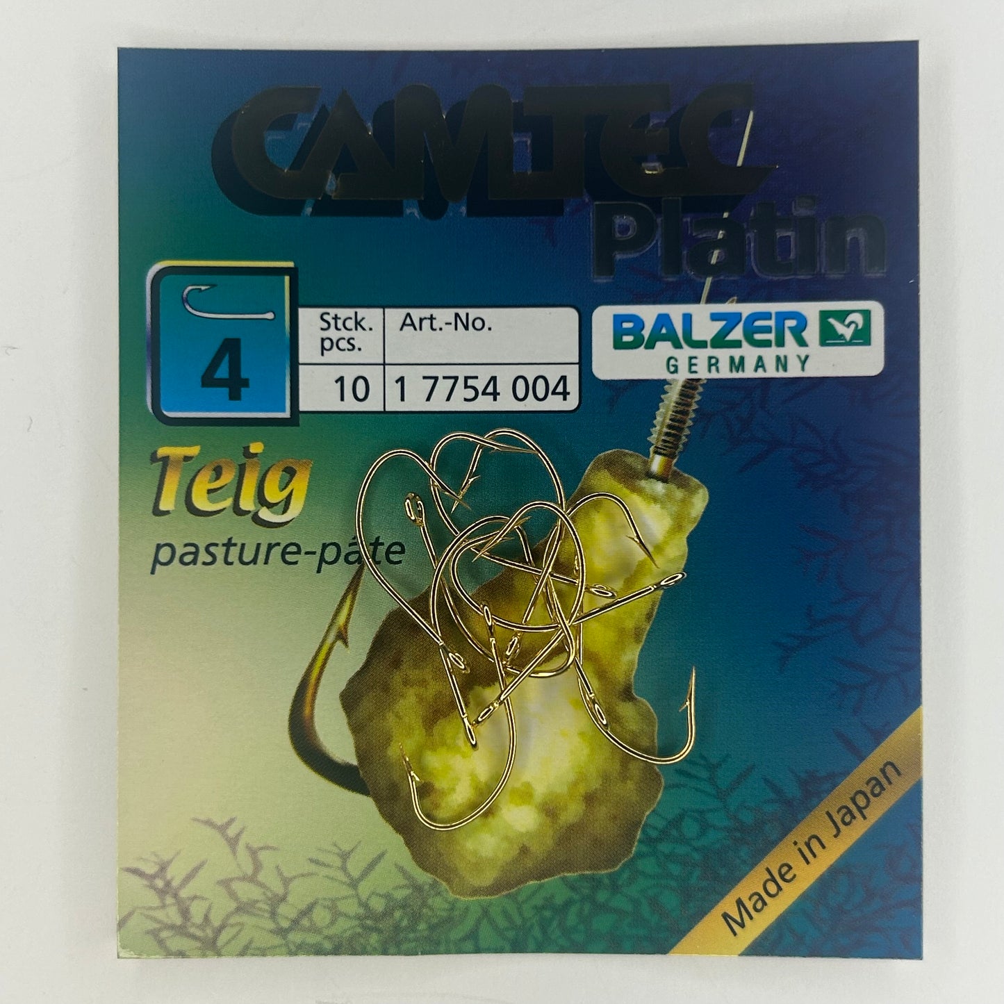 Balzer Camtec Platin Teig Haken 10 Stk.