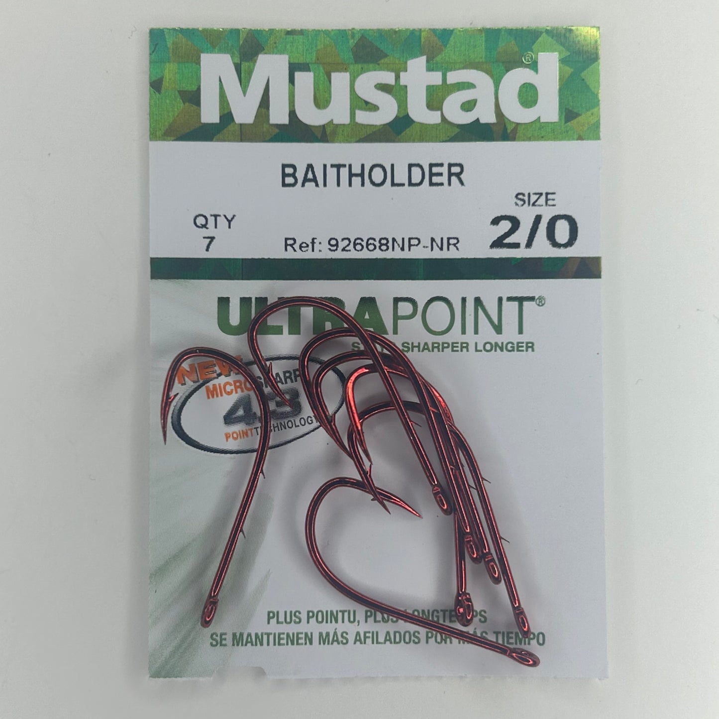 Mustad Baitholder Haken 7 Stk.