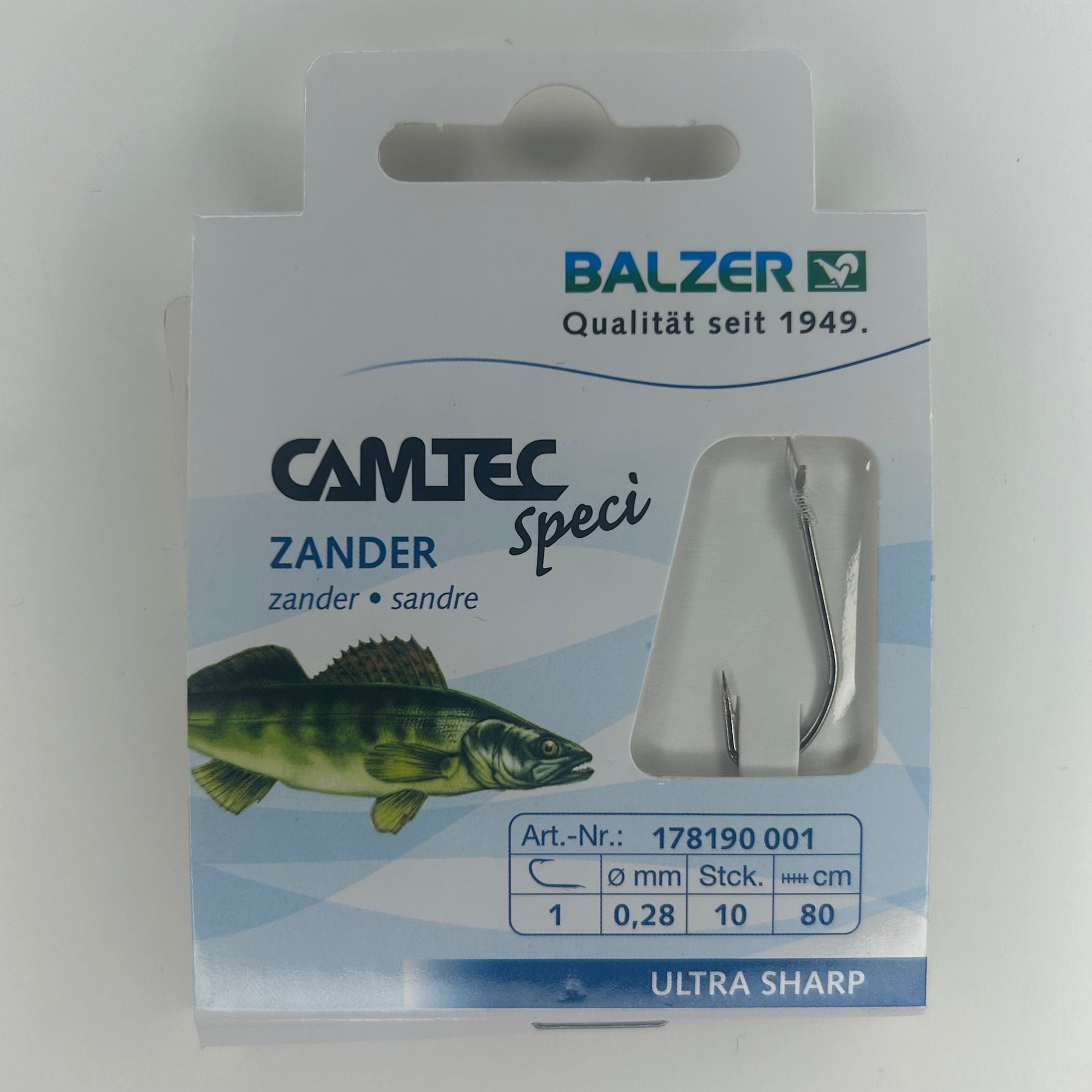 Balzer Camtec Speci Zander Vorfach Haken 10 Stk.