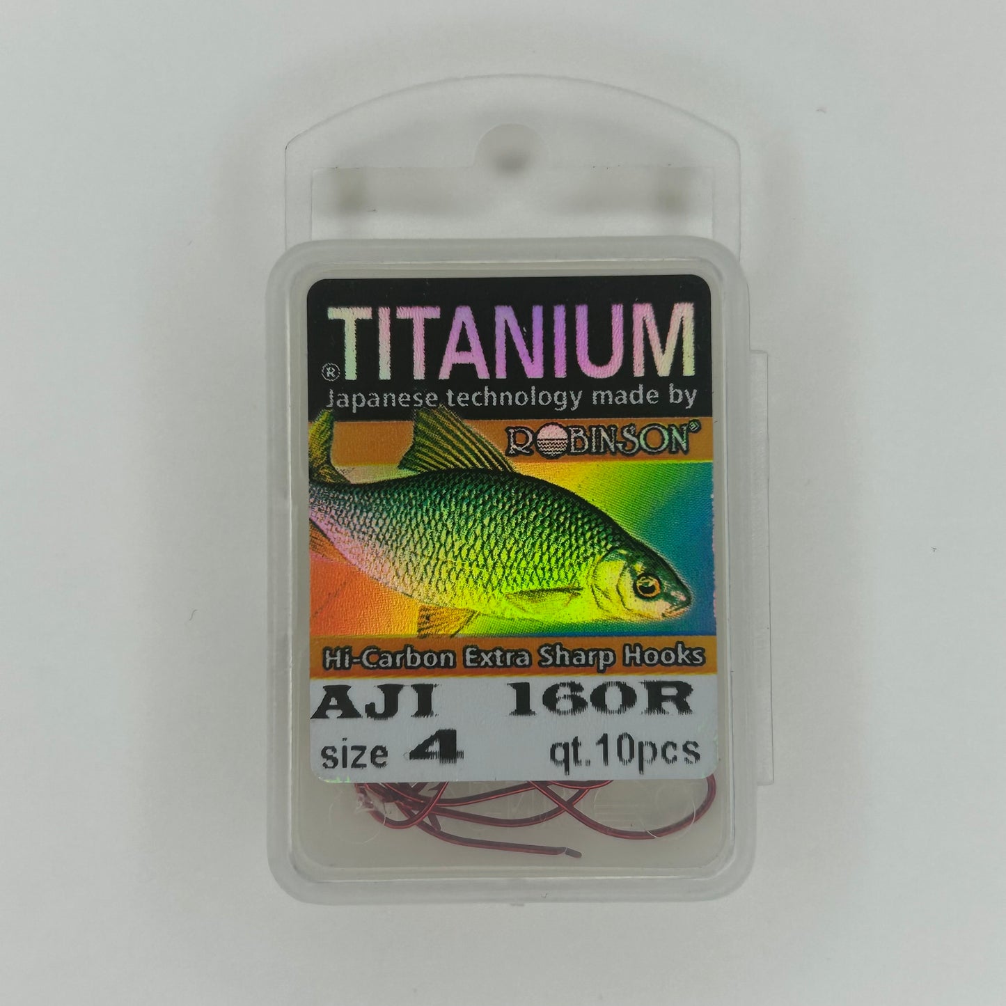 Robinson Titanium Aji 160 R Haken 10 Stk.