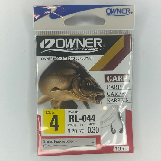 Owner Vorfach Haken Owner RL-044 Karpfen 10 Stk.