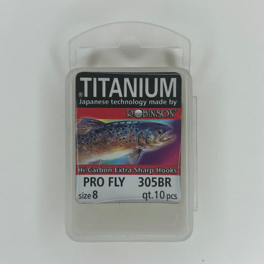 Robinson Titanium Pro Fly 305BR Haken 10 Stk.