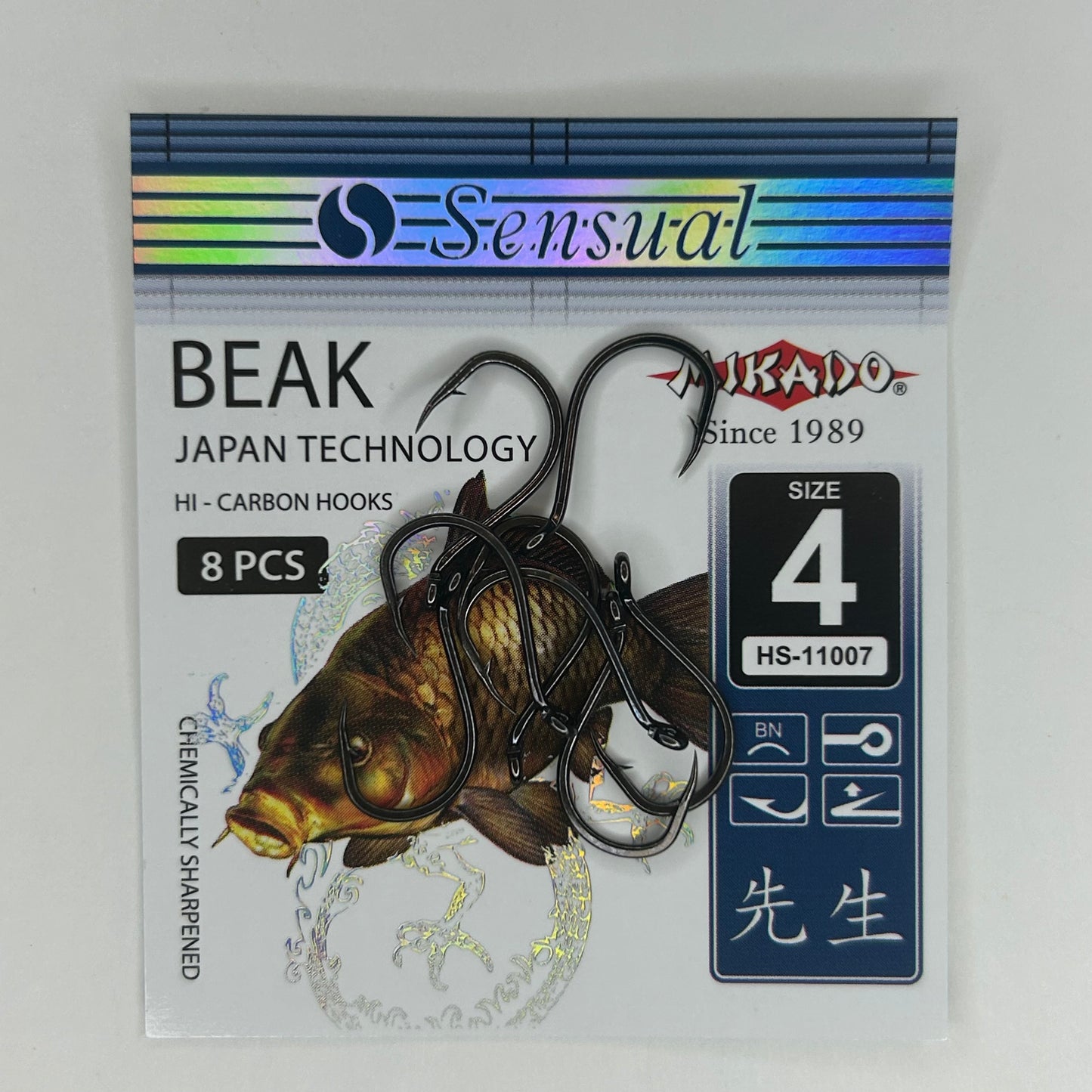 Mikado Sensual Beak Haken 8 Stk.
