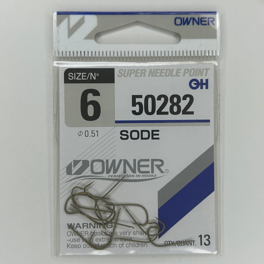 Owner Sode 50282 Haken Ø0,51mm 13 Stk.