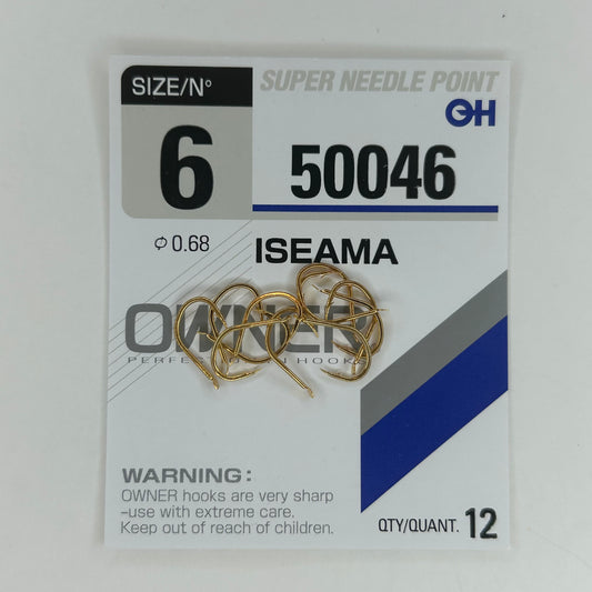 Owner Iseama 50046 Haken Ø0,68mm 12 Stk.