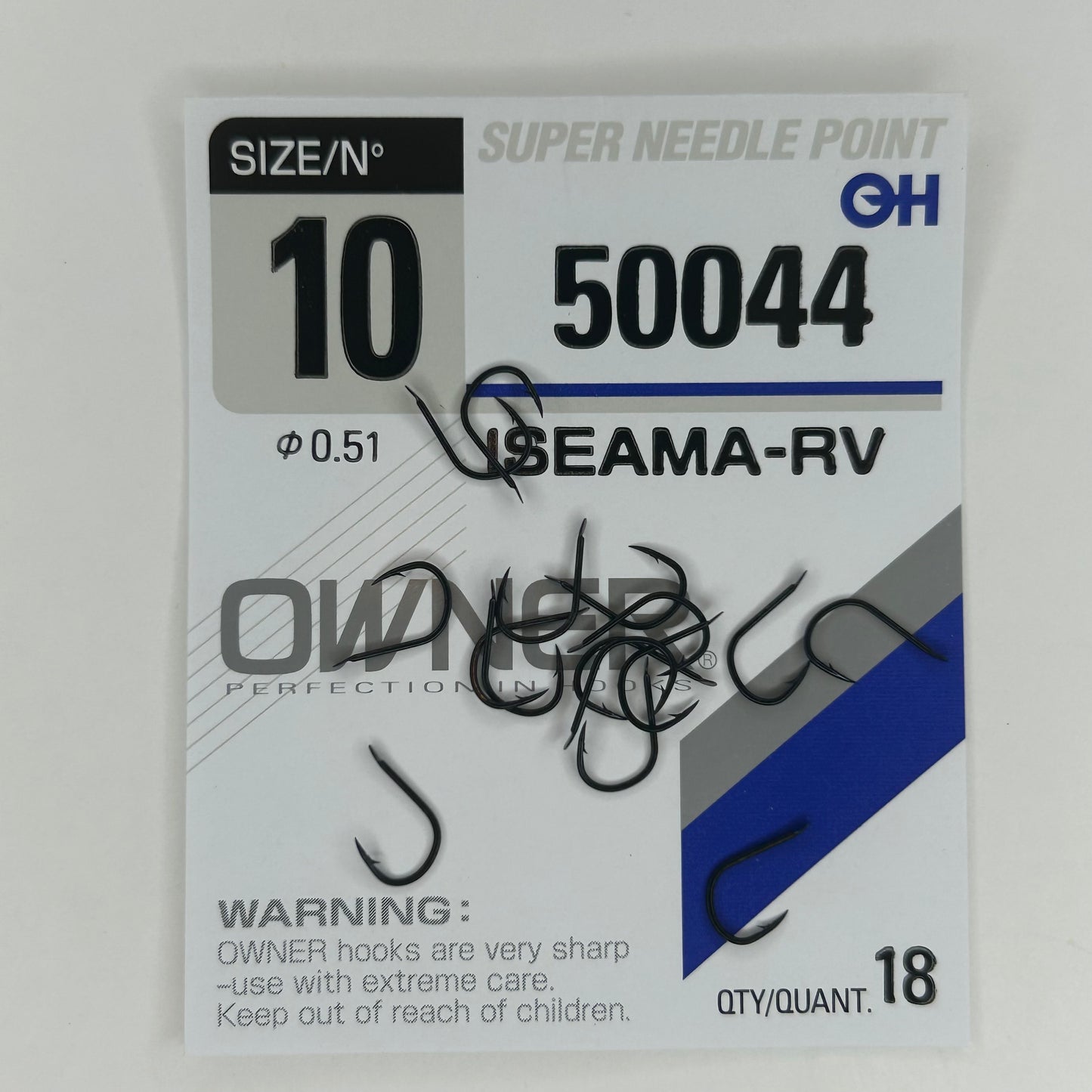 Owner Iseama-RV 50044 Haken Ø0,51mm 18 Stk.