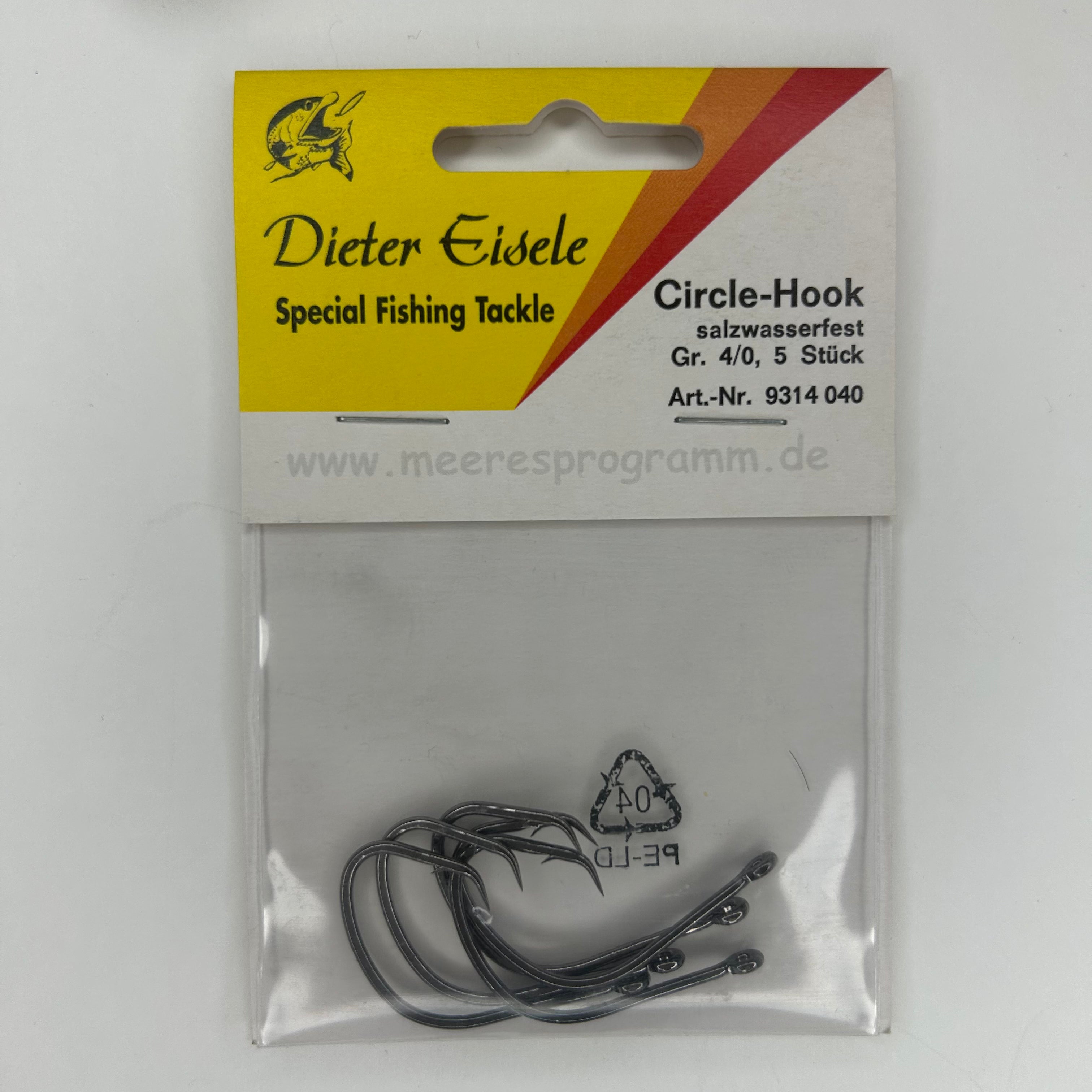 Dieter Eisele Circle-Hook Haken salzwasserfest 5 Stk.