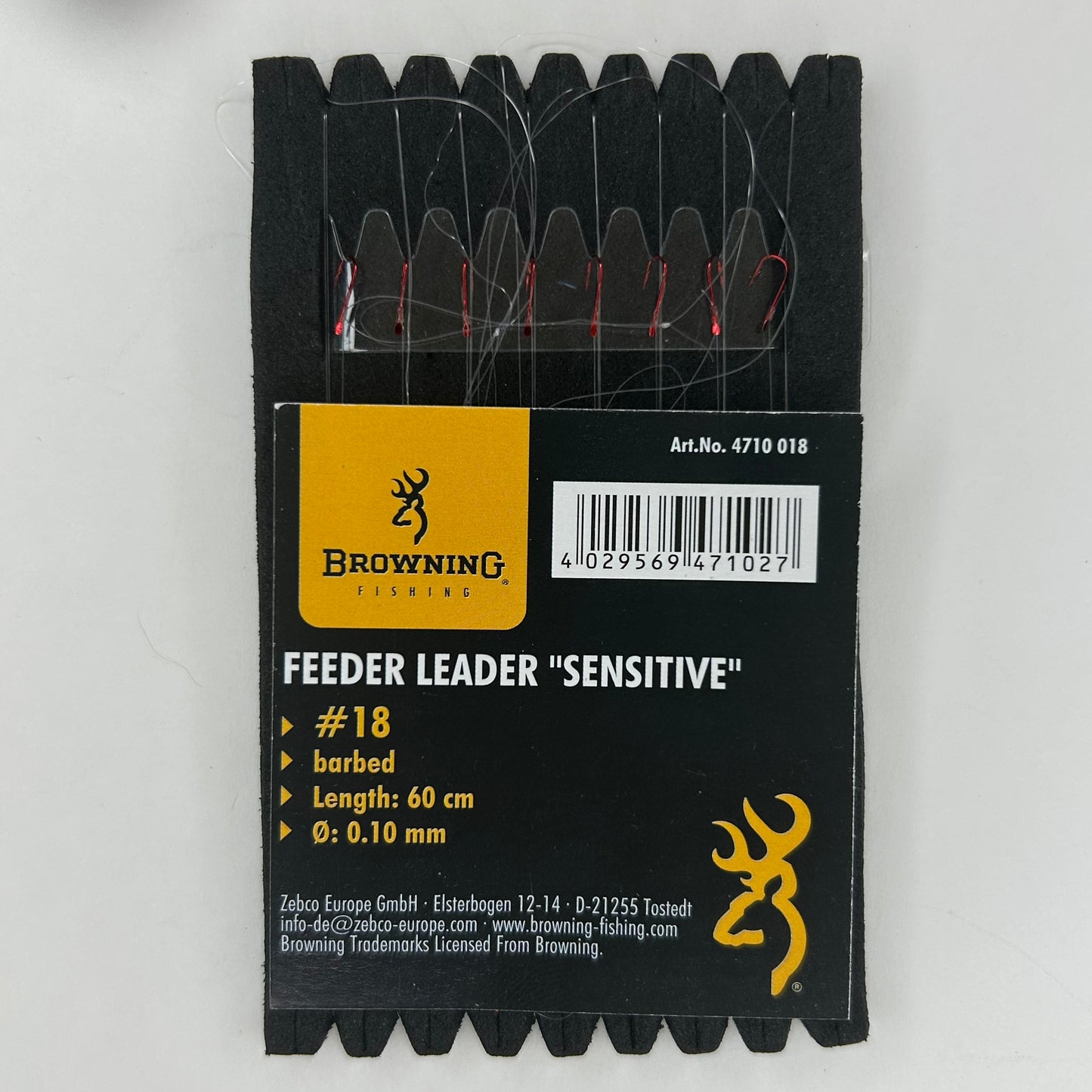 Browning Feeder Leader Sensitive Vorfach Haken 8 Stk.