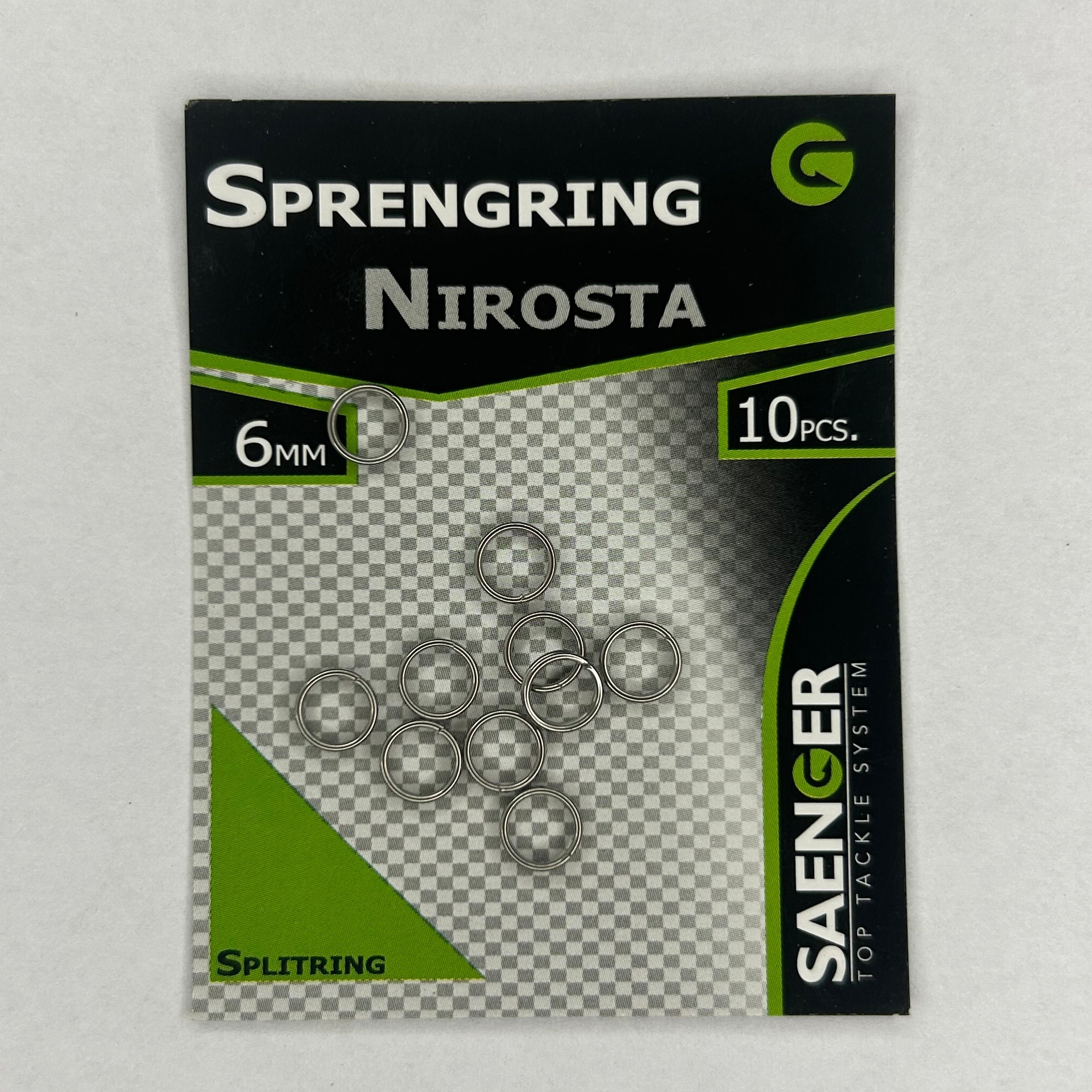 Sänger Nirosta Sprengring 6mm 10 Stk.