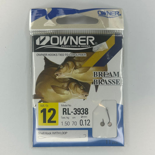Owner Vorfach Haken Owner RL-3938 Brasse 11 Stk.