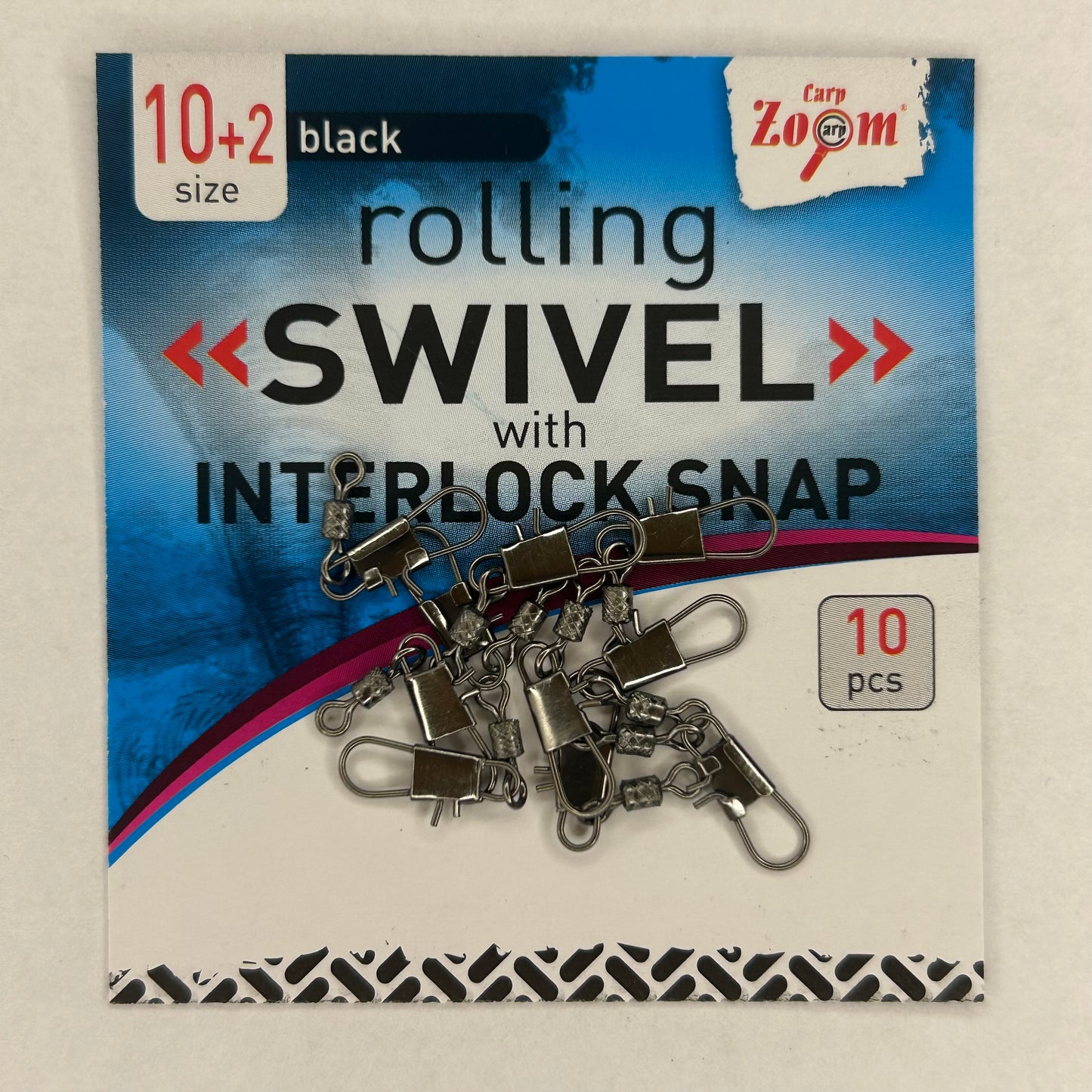 Carp Zoom Commando Wirbel mit Snap 10 Stk.