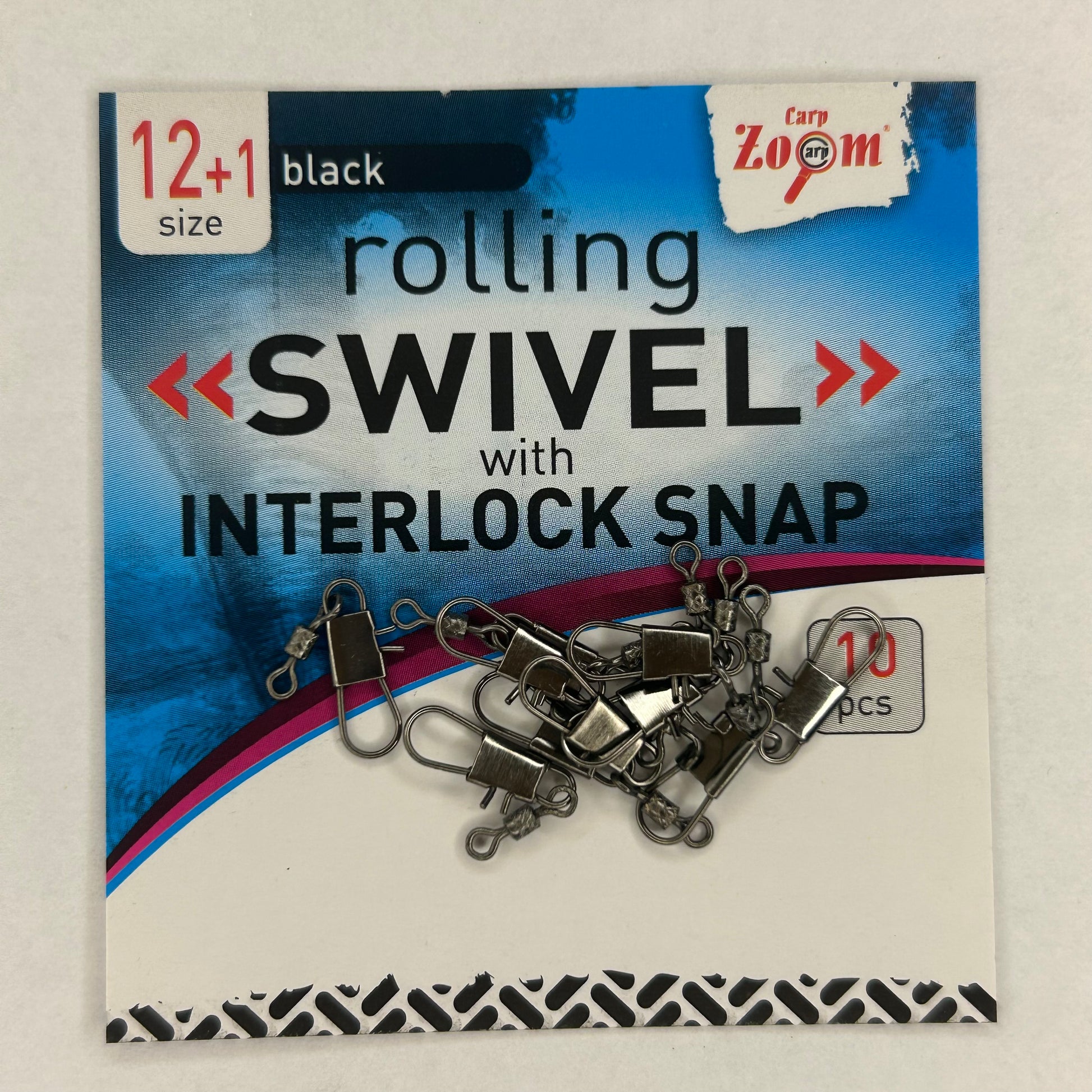 Carp Zoom Commando Wirbel mit Snap 10 Stk.