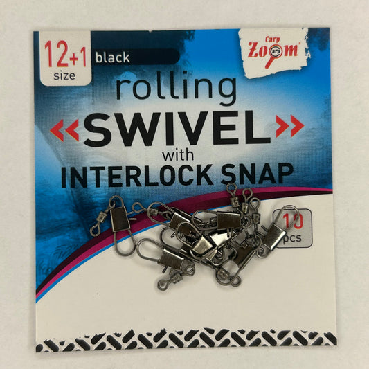Carp Zoom Commando Wirbel mit Snap 10 Stk.
