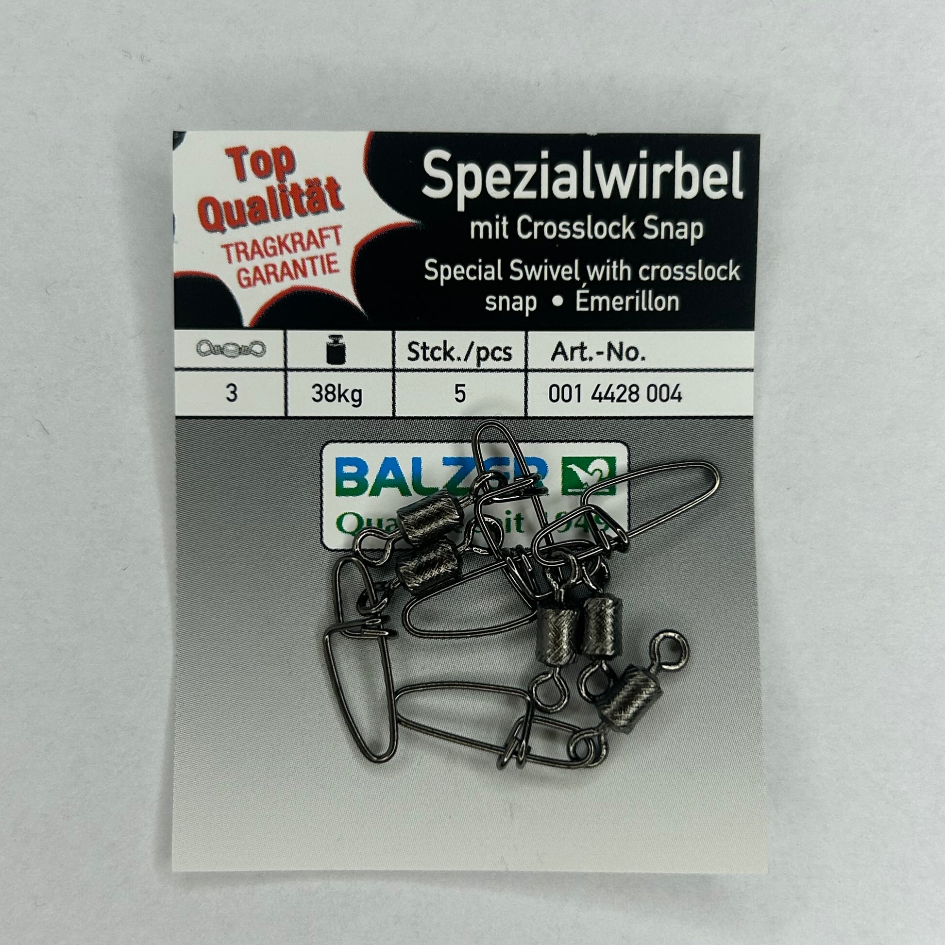 Balzer Spezial Wirbel mit Crosslock Snap 5 Stk.