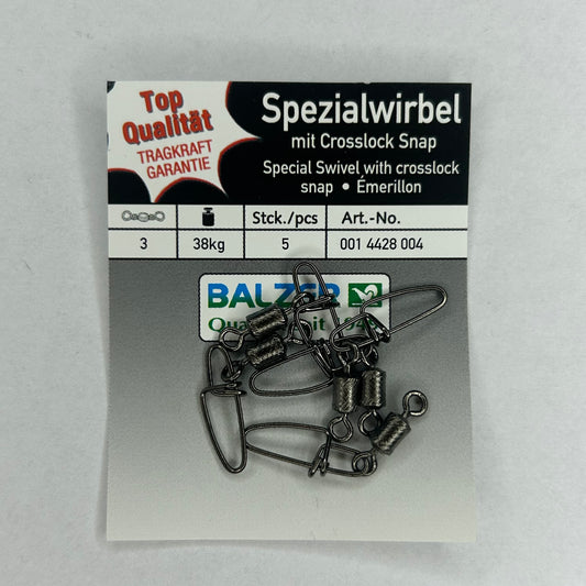 Balzer Spezial Wirbel mit Crosslock Snap 5 Stk.