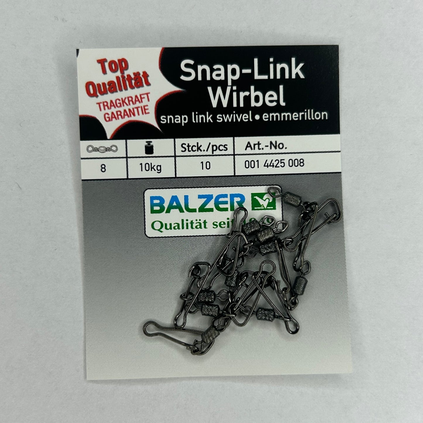 Balzer Snap Link Wirbel 10 Stk.