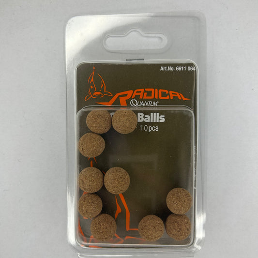 Zebco Radical Korkbälle 10mm 10 Stk.