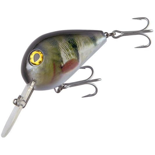 Mikado Fishunter Kizoku Wobbler / Kunstköder mit Drillingshaken schwarz bunt 29g