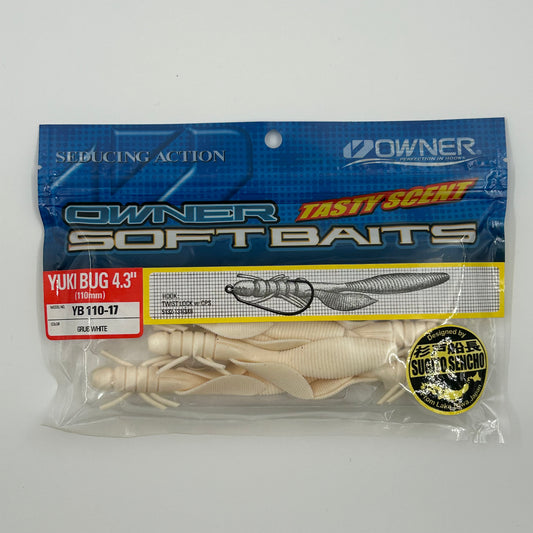 Owner Tasty Scent Softbaits Köder Yuki Bug weiß 7 Stk.