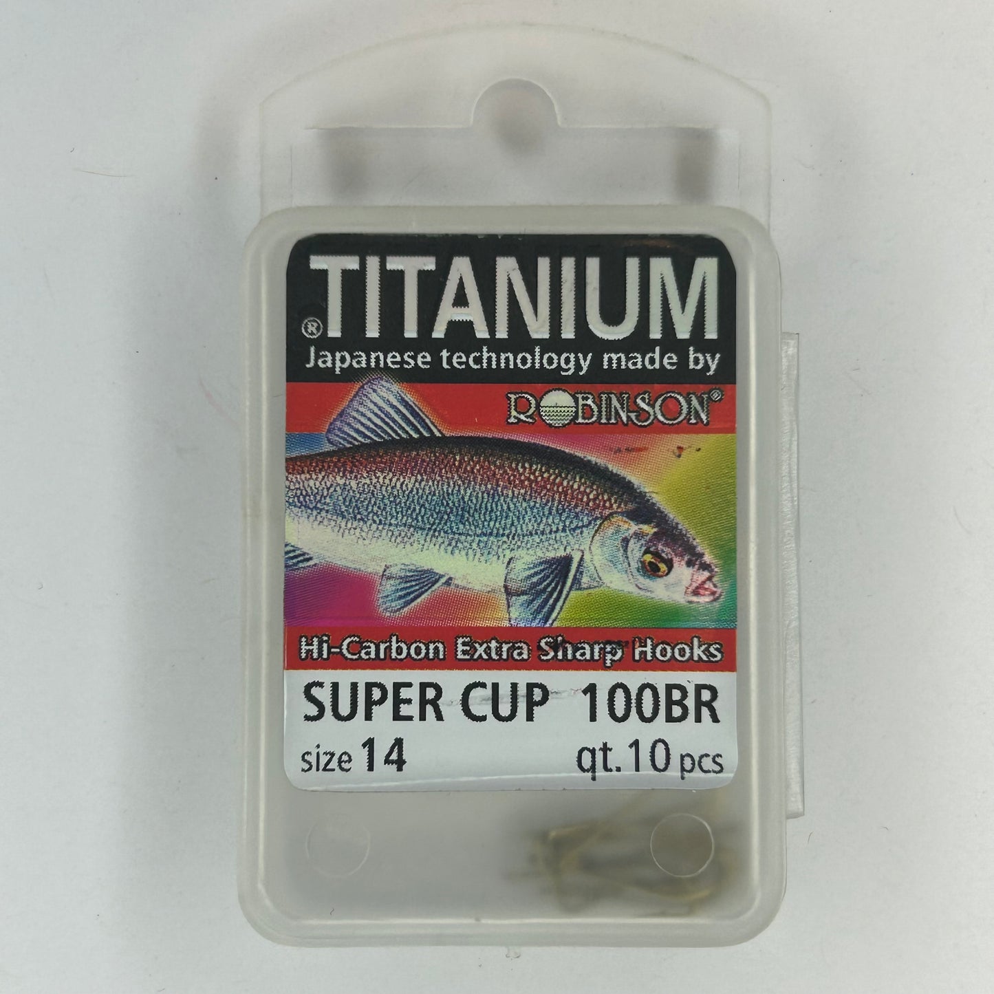 Robinson Haken Titanium Super Cup 100BR 10 Stk.