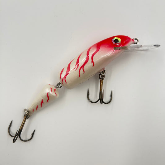 Balzer Colonel Gold Jointed Feuerrot Wobbler / Kunstköder mit Drillingshaken 