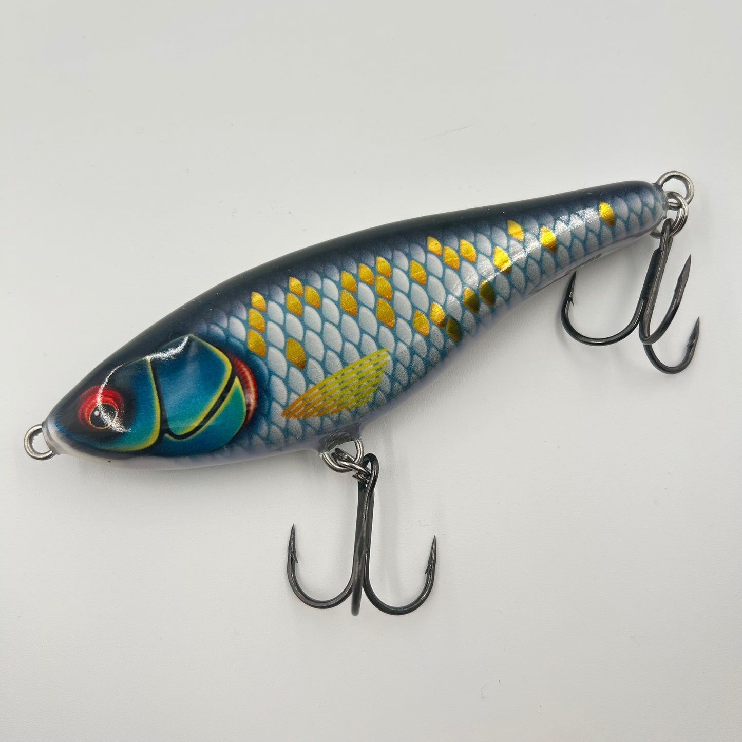 Rapala Predator Twitchin Rap Wobbler / Kunstköder mit Drillingshaken Scaled Baitfish 53g