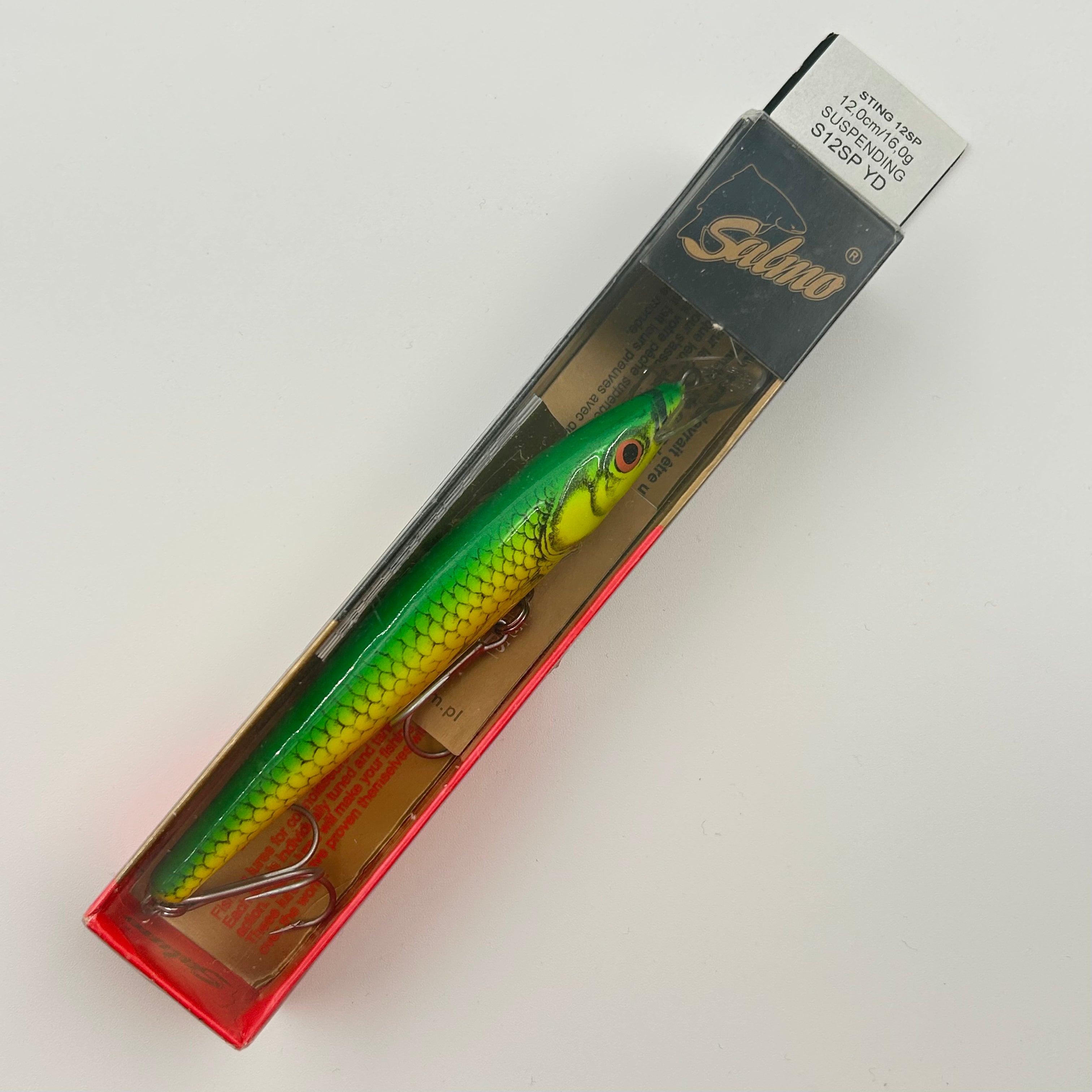 Salmo Sting Wobbler / Kunstköder mit Drillingshaken 16g