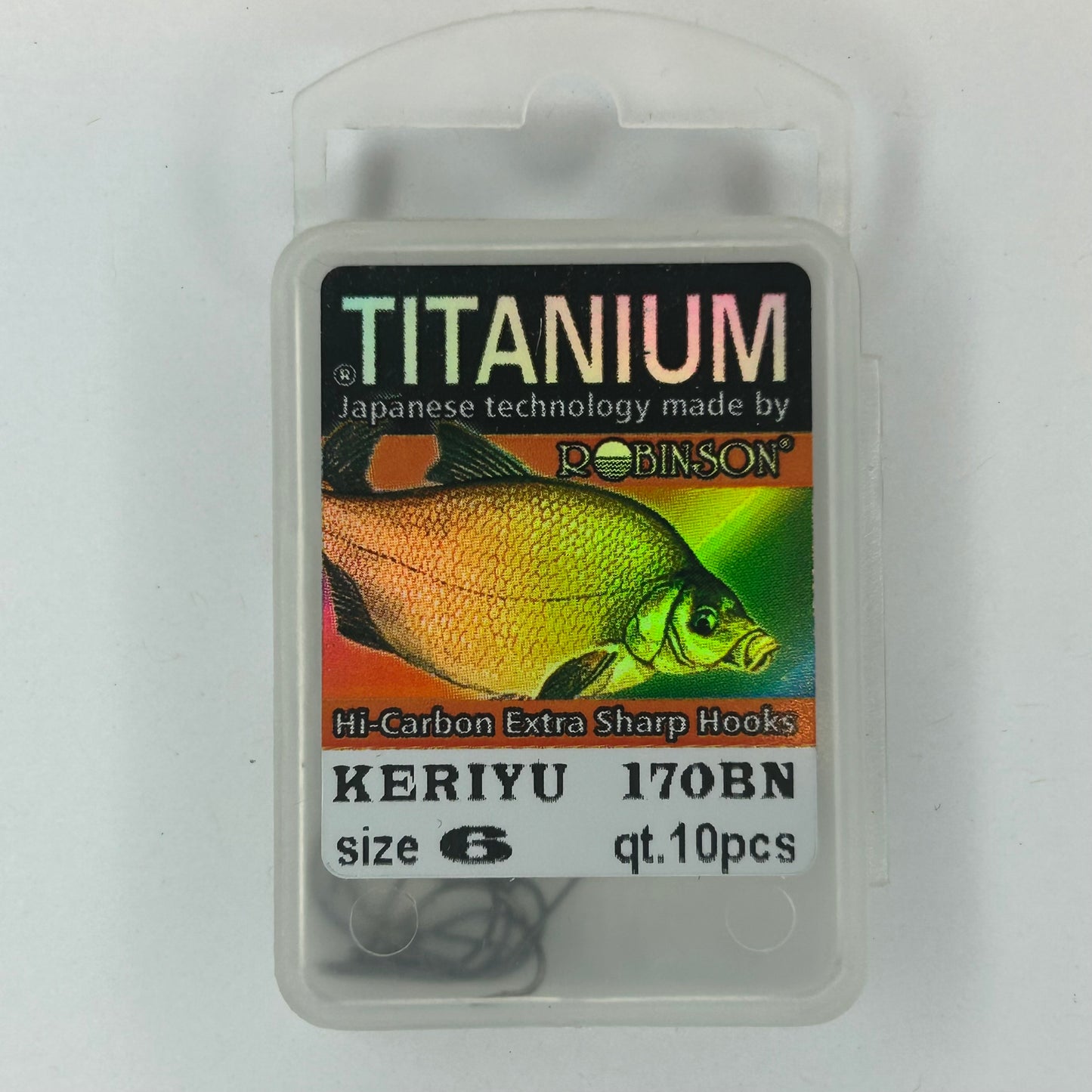 Robinson Haken Titanium Keriyu 170BN 10 Stk.
