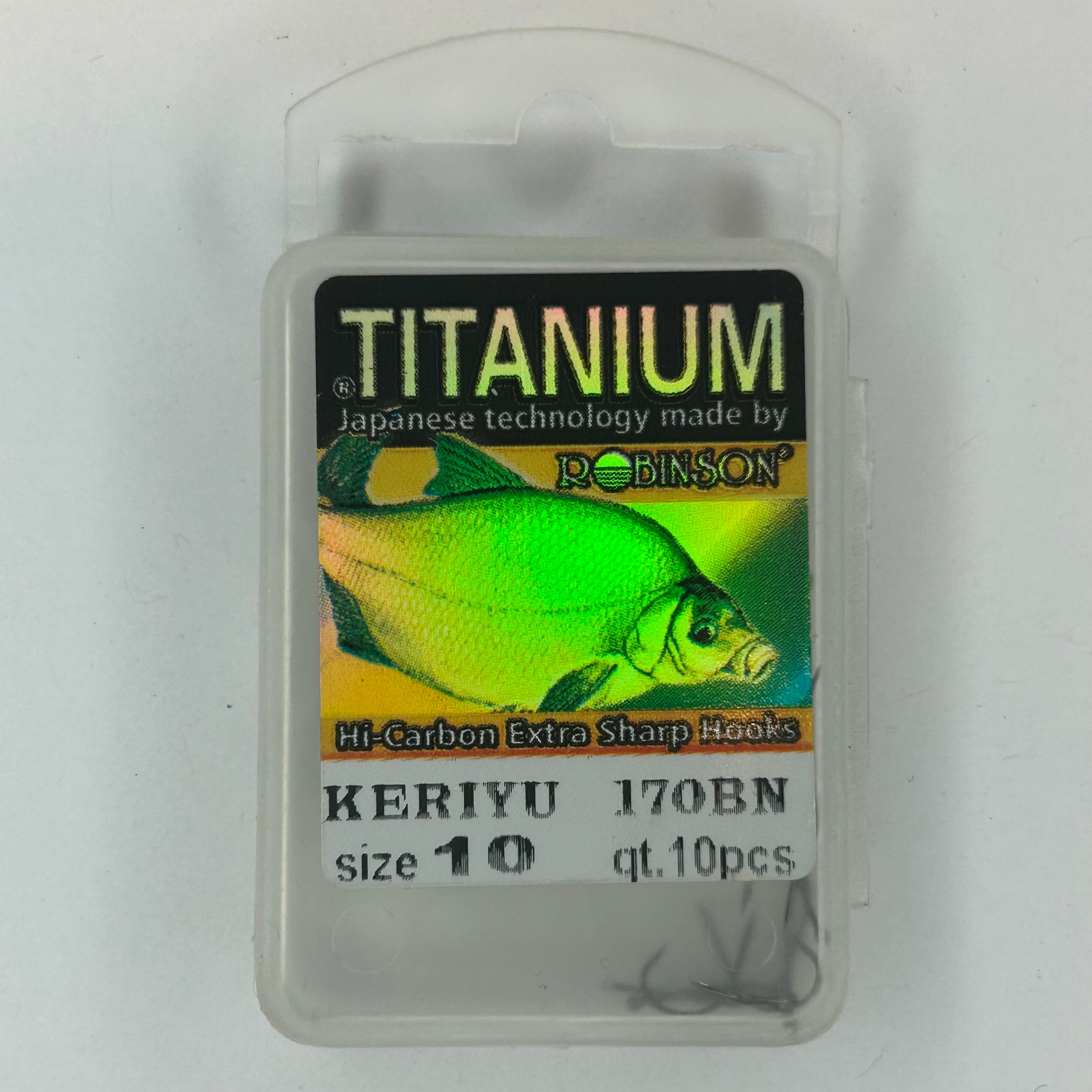 Robinson Haken Titanium Keriyu 170BN 10 Stk.