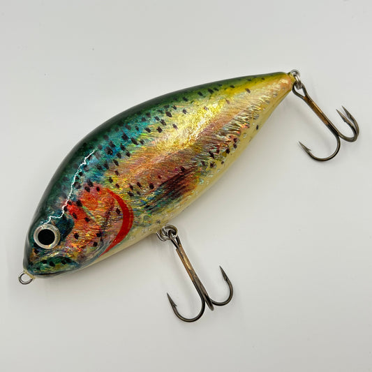 Balzer Colonel 3D Jerkbait Regenbogenforelle Wobbler / Kunstköder mit Drillingshaken