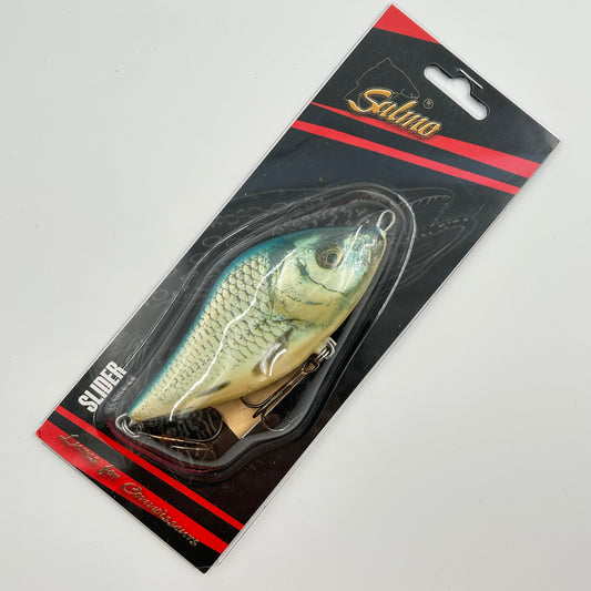 Salmo Slider 12F Wobbler / Kunstköder mit Drillingshaken 60g