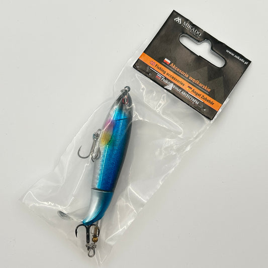 Mikado Wobbler / Kunstköder mit Drillingshaken blau