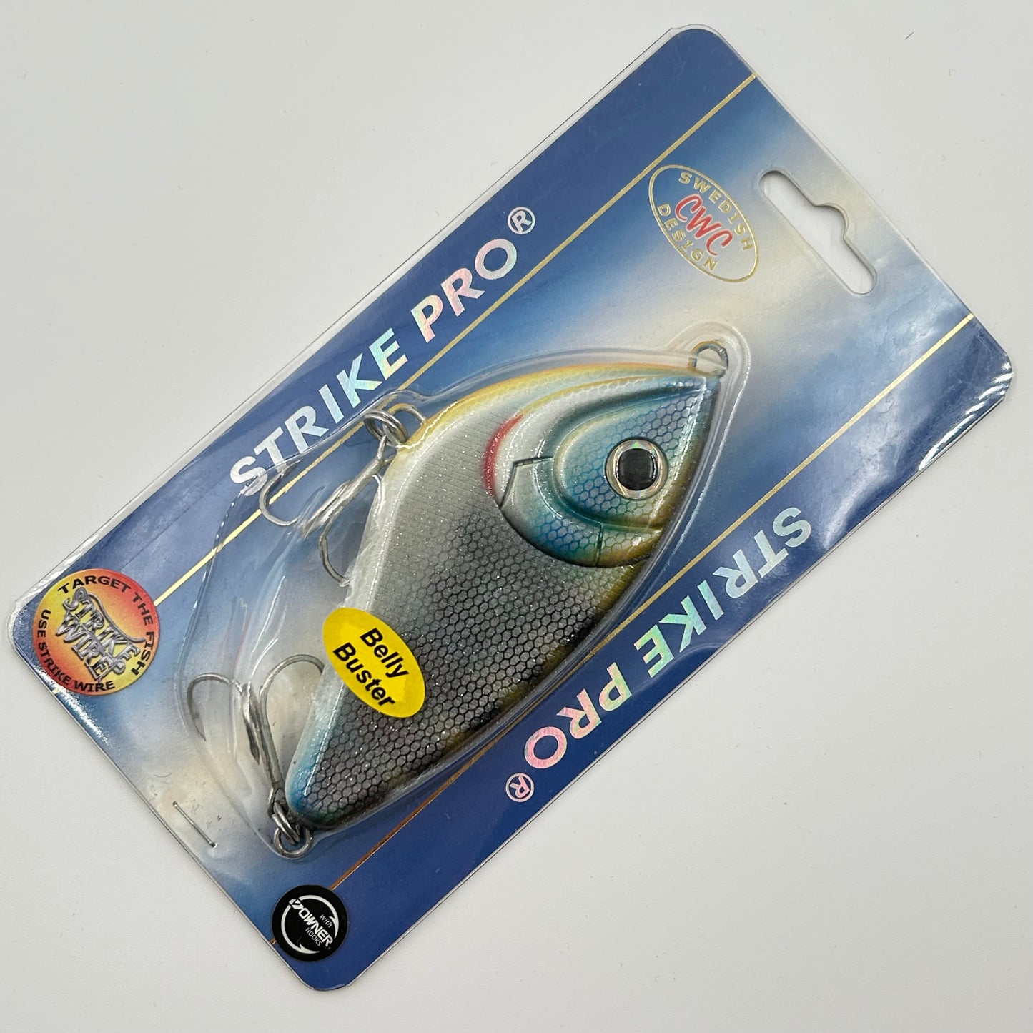 Owner Strike Pro Belly Buster Wobbler / Kunstköder mit Drillingshaken 73,5g